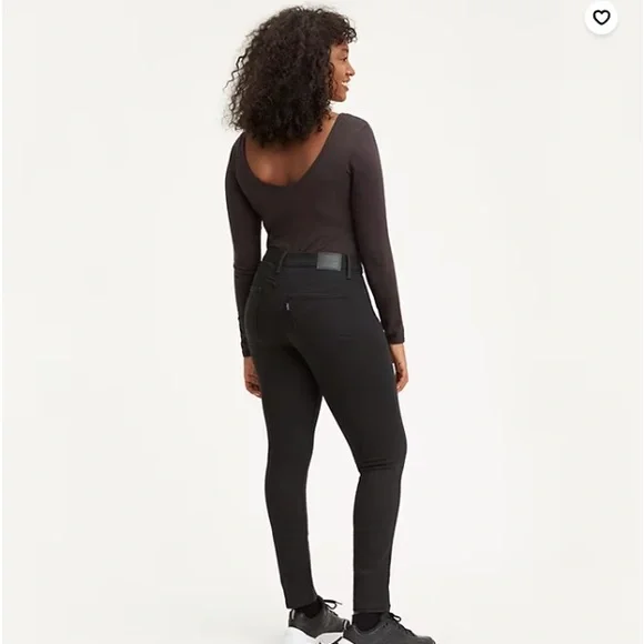 Like New Levi’s 311 Shaping Skinny Jeans - Size 29 x 32 - Soft Black - Picture 3 of 7